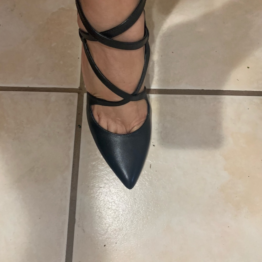 Black High heels MK shoes